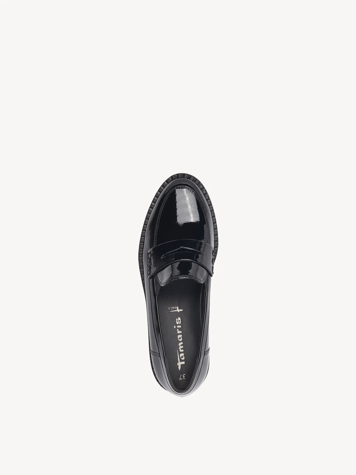 BLK PATENT STR
