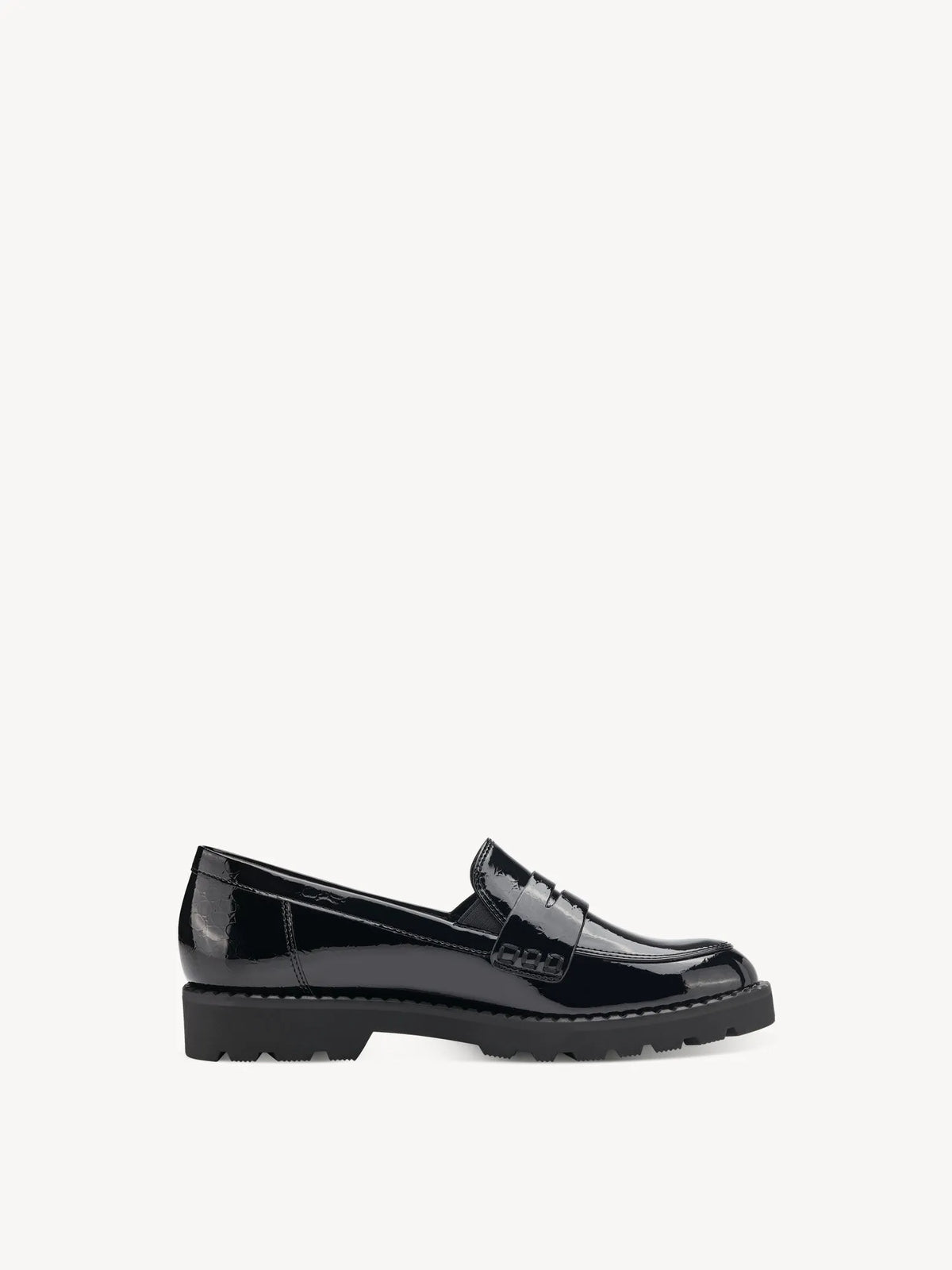 BLK PATENT STR