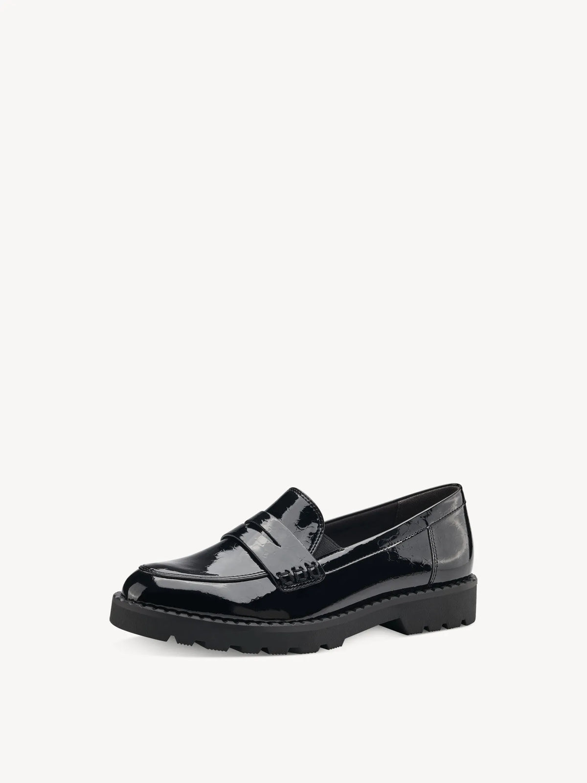 BLK PATENT STR