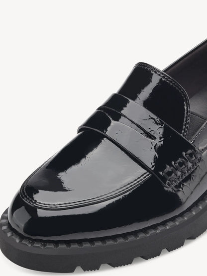BLK PATENT STR