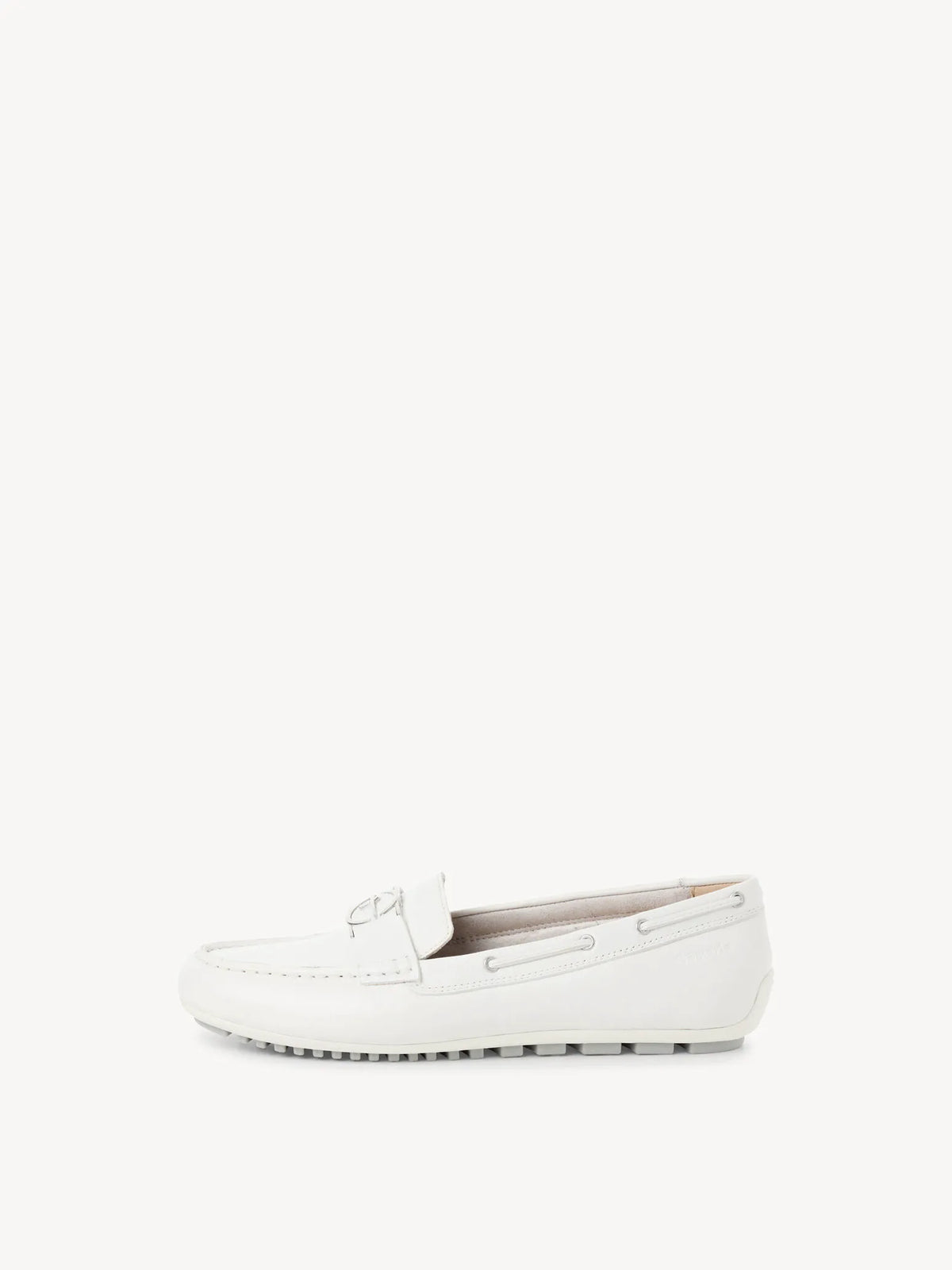 WHITE LEATHER