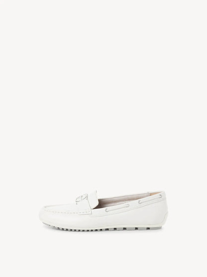 WHITE LEATHER