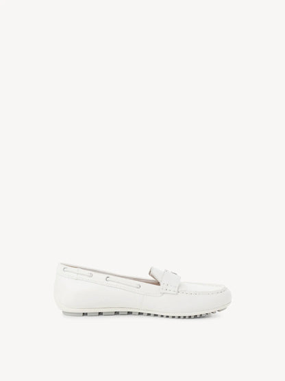 WHITE LEATHER