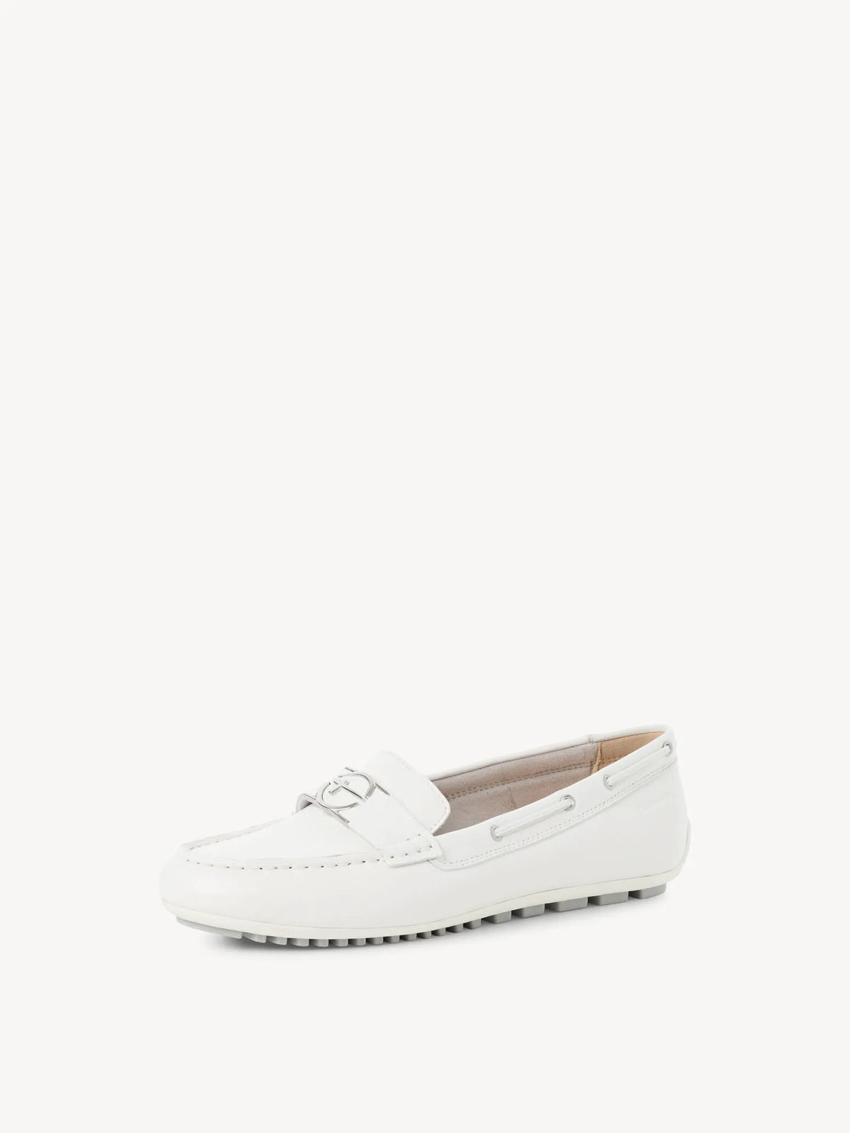 WHITE LEATHER