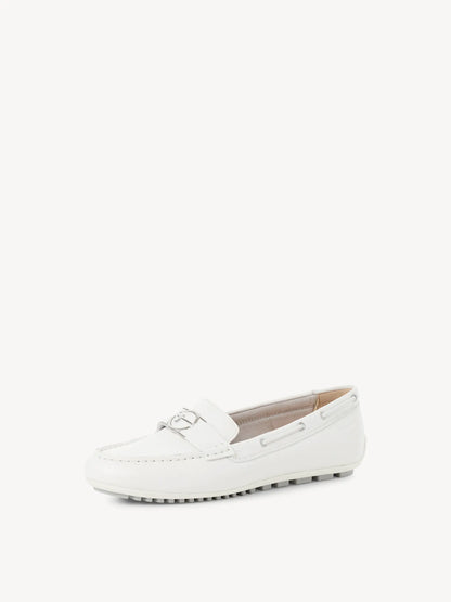 WHITE LEATHER