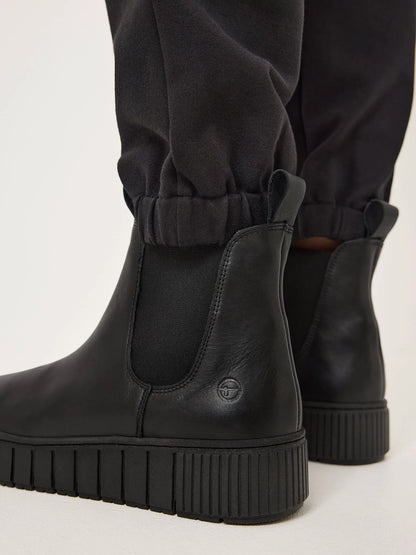 BLACK LEATHER