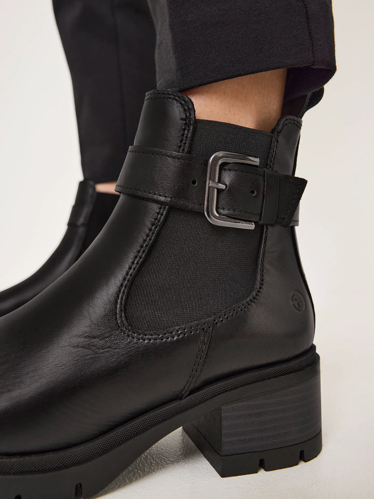 BLACK LEATHER