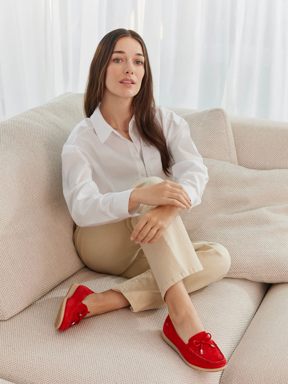 RED SUEDE
