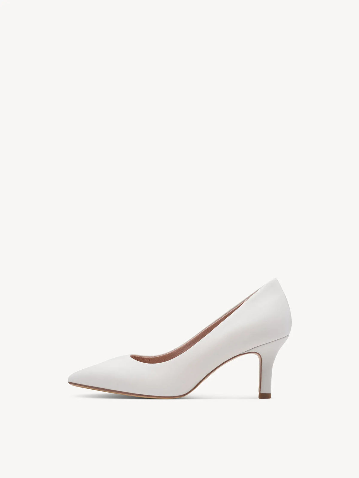 WHITE LEATHER