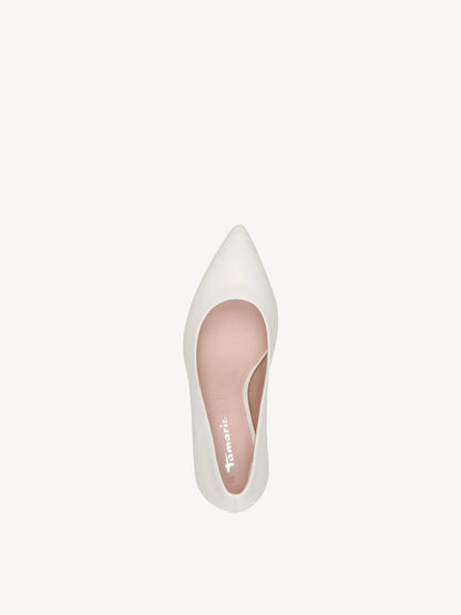 WHITE LEATHER
