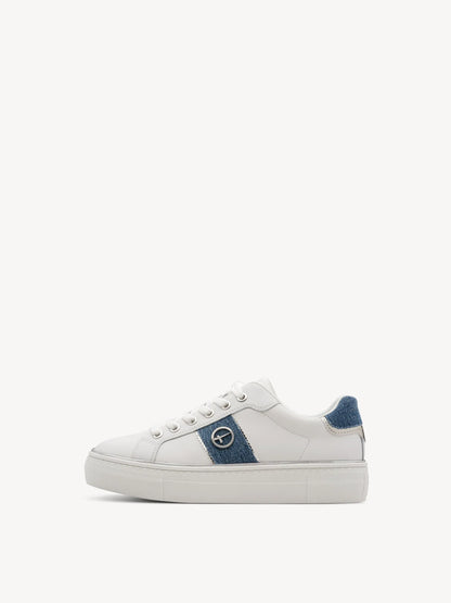 WHITE/DENIM