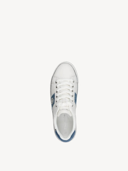 WHITE/DENIM