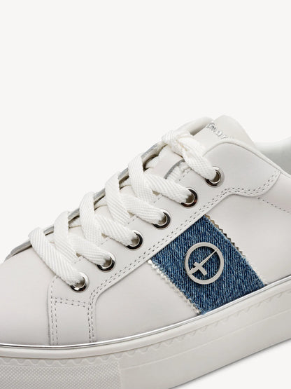 WHITE/DENIM