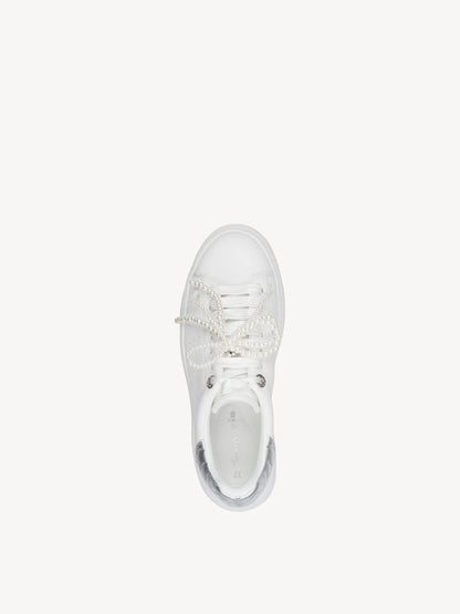 WHITE/SILVER