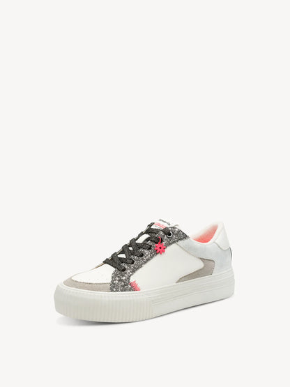 WHITE/SILVER