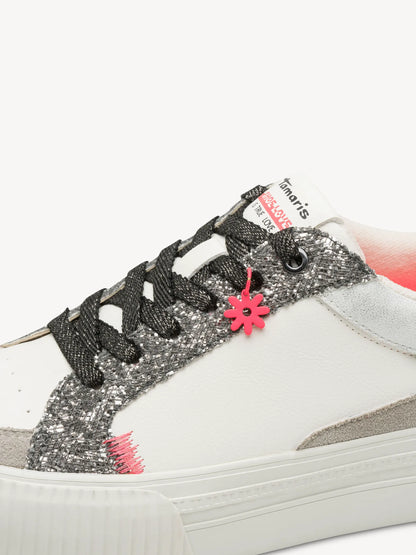 WHITE/SILVER