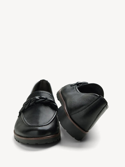 BLACK LEATHER