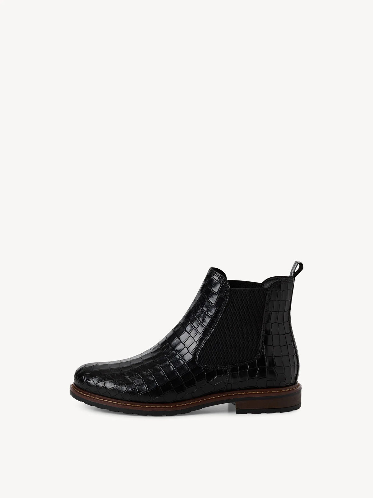 BLK LEA. CROCO