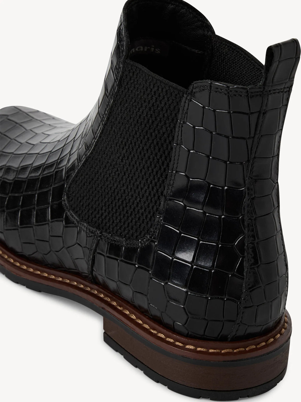 BLK LEA. CROCO