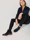 NAVY LEATHER