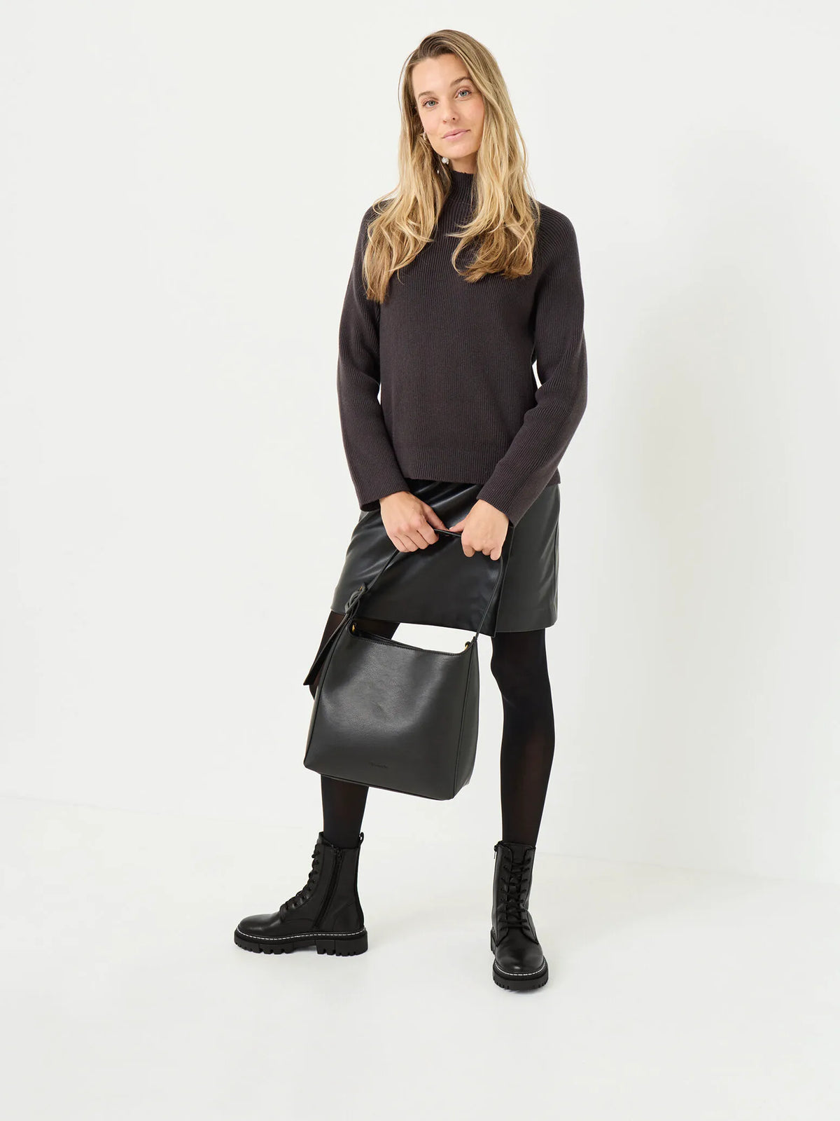BLACK LEATHER