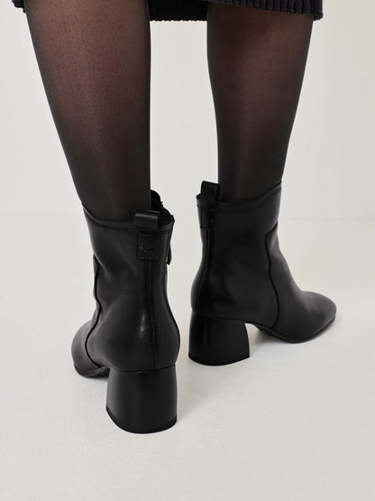 BLACK LEATHER