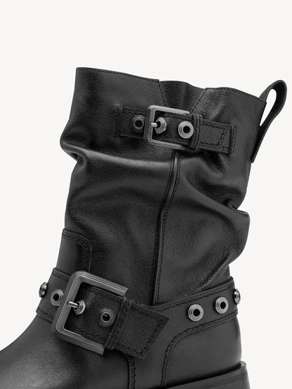 BLACK LEATHER