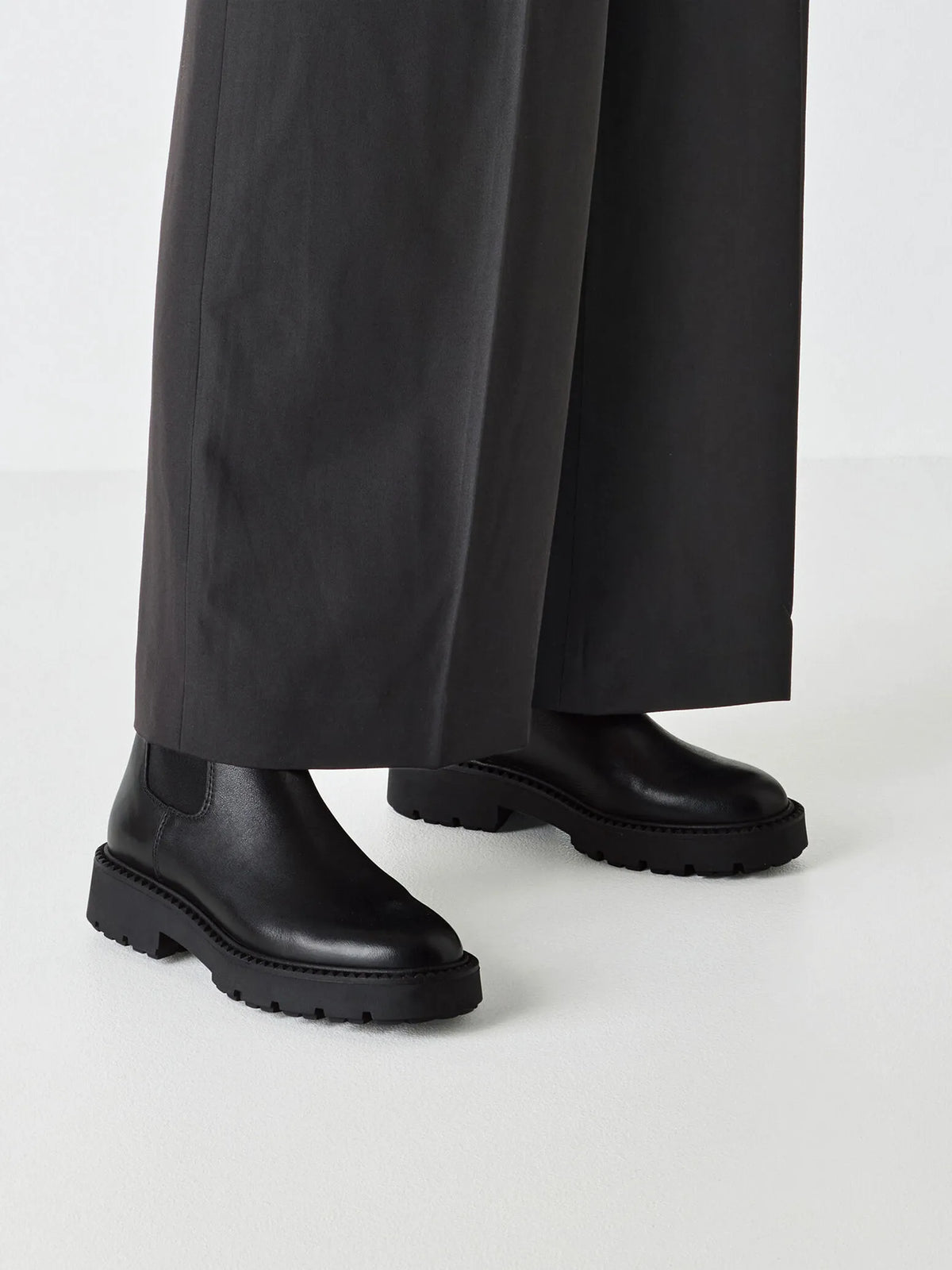 BLACK LEATHER