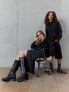BLACK LEATHER