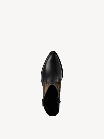 BLK LEA./OLIVE