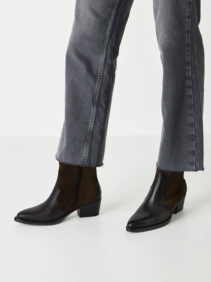 BLK LEA./OLIVE