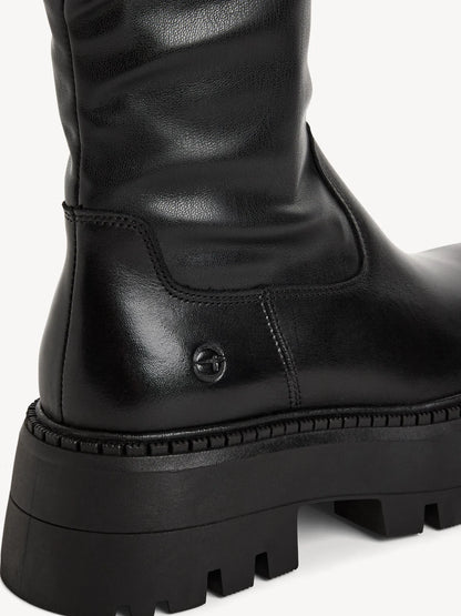 BLACK LEATHER