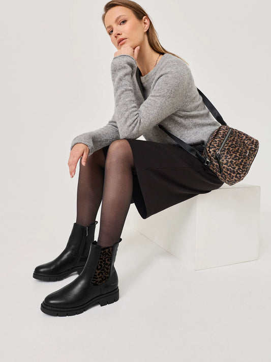 BLACK/LEOPARD