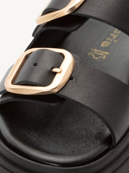 BLACK LEATHER