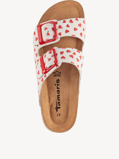 WHITE/RED