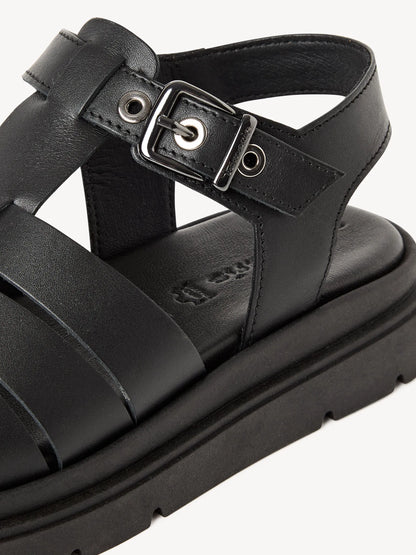 BLACK LEATHER