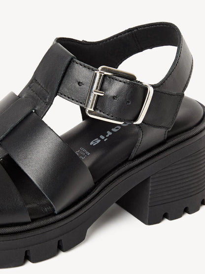 BLACK LEATHER