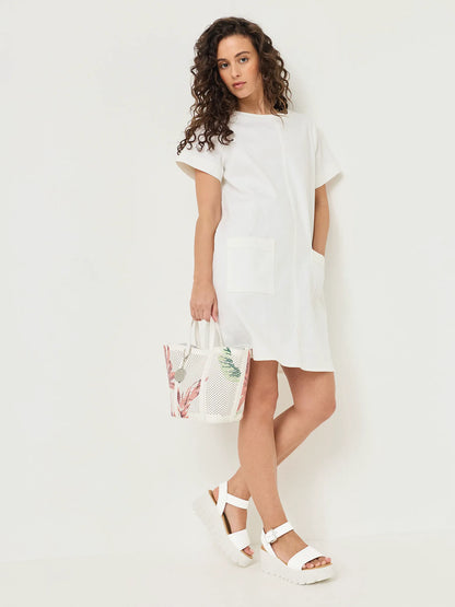 WHITE LEATHER
