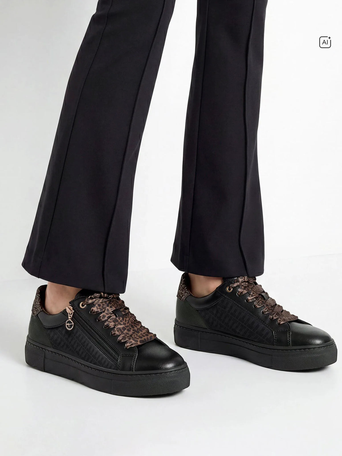 BLACK/LEOPARD