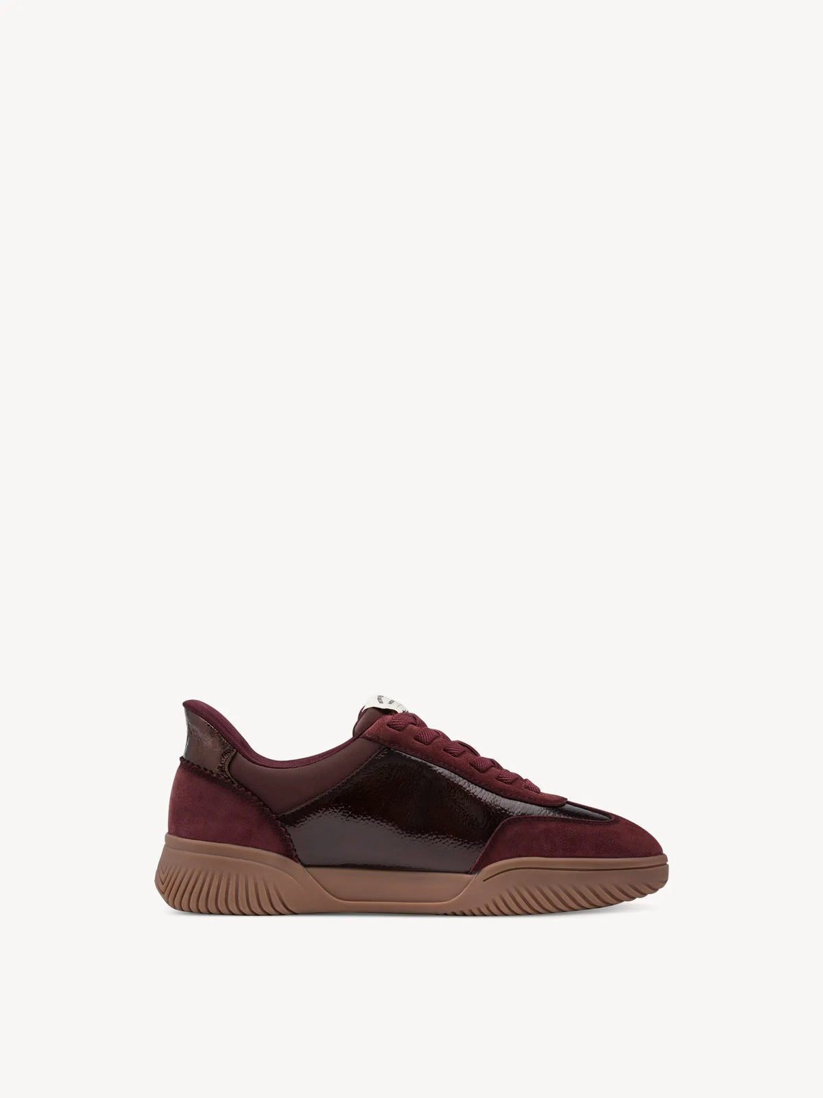 BURGUNDY PAT.