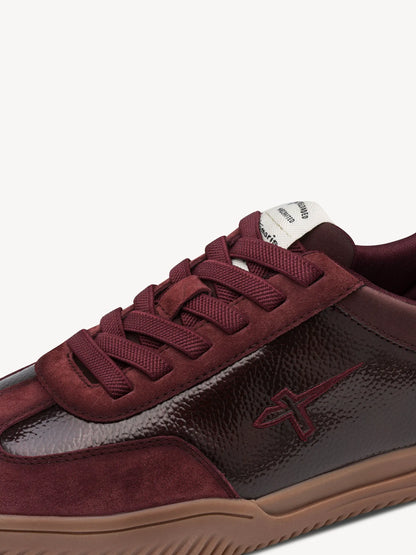 BURGUNDY PAT.