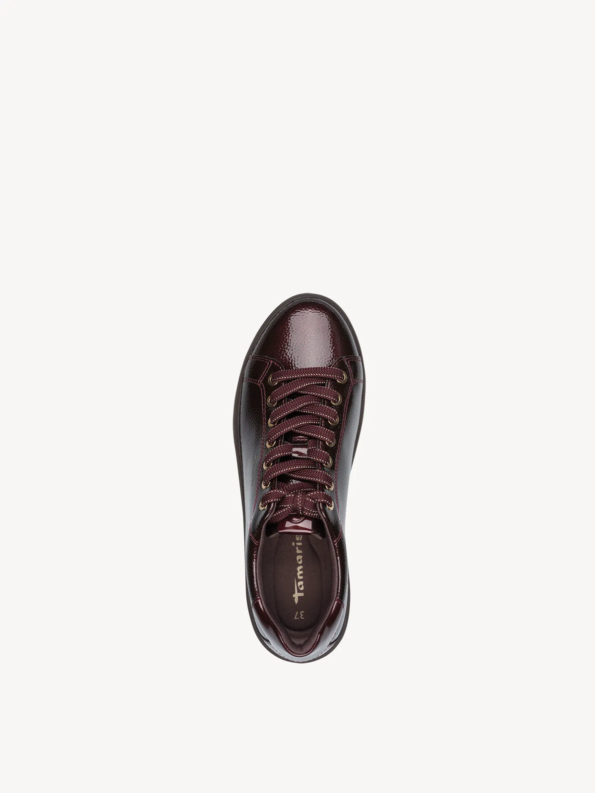BURGUNDY PAT.