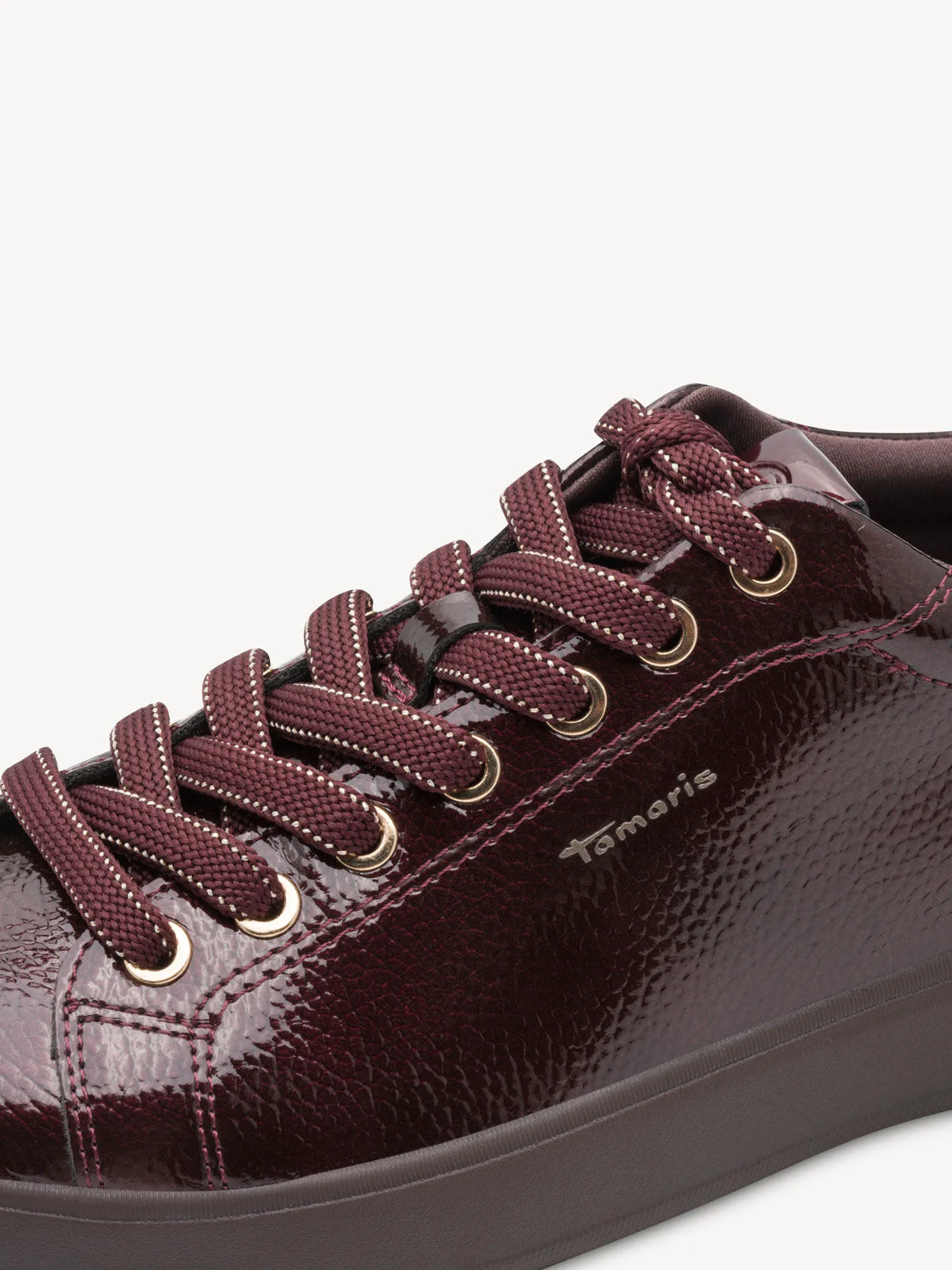 BURGUNDY PAT.