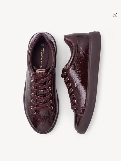 BURGUNDY PAT.