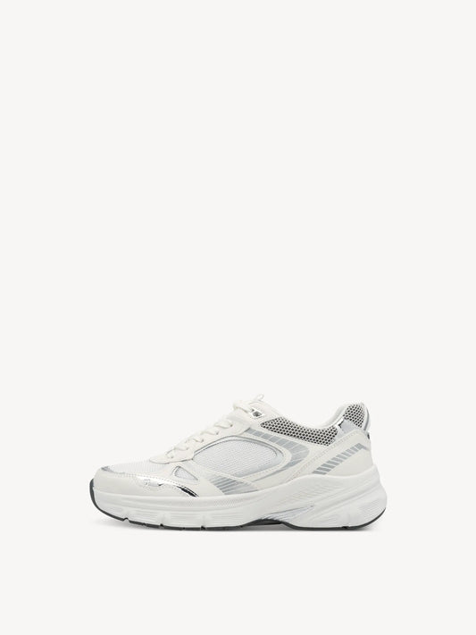 WHITE/SILVER