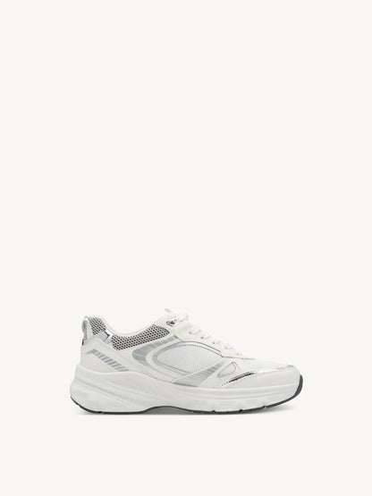 WHITE/SILVER