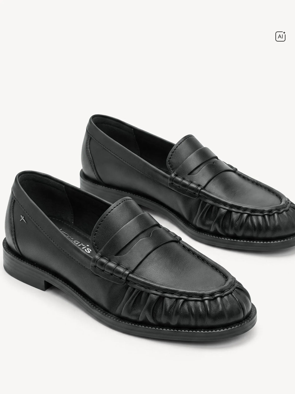 BLACK LEATHER