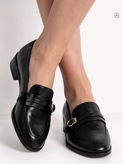BLACK LEATHER