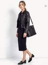 BLACK LEATHER
