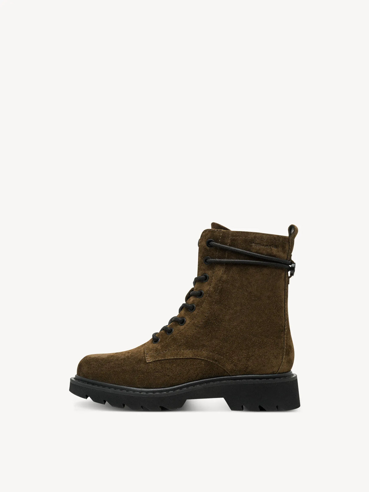 OLIVE SUEDE